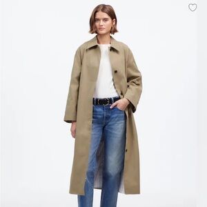 Madewell Single Breasted Trench Coat